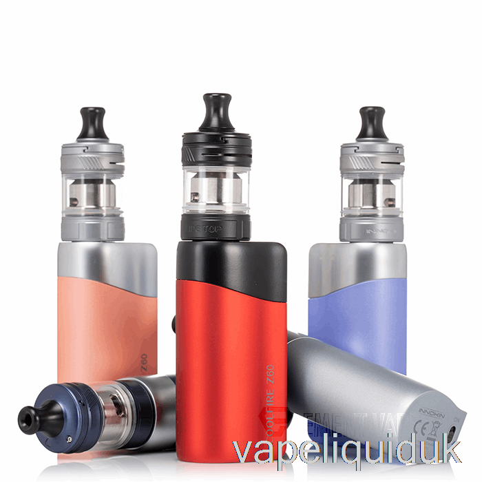Innokin CoolFire Z60 ZLIDE Top Starter Kit White Vape Liquid